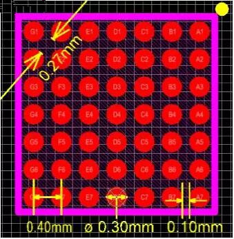 這一類BGA模塊設計已經是刷新底線，屬于最小加工能力范疇。